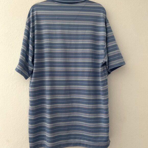 NIKE GOLF DRI-FIT MEN’S STIRPED POLO SHIRT - Picture 6 of 11